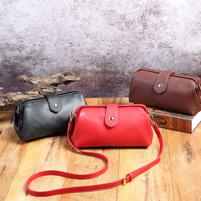 Wholesale Shoulder Bag PU Retro Cylinder Bag Diagonal Span JDC-SD-Mingg001