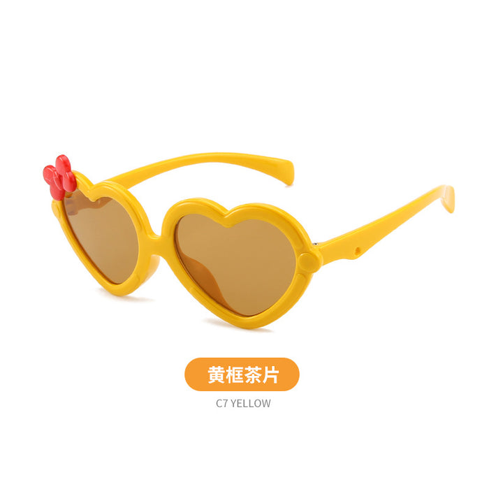 Jewelry WholesaleWholesale children's anti ultraviolet sunscreen love Sunglasses JDC-SG-KaiX008 Sunglasses 凯祥 %variant_option1% %variant_option2% %variant_option3%  Factory Price JoyasDeChina Joyas De China