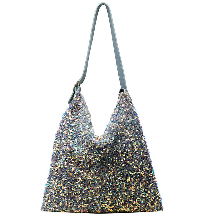 Wholesale Handbags Sequin Tote Underarm Bag JDC-HB-Qianb003