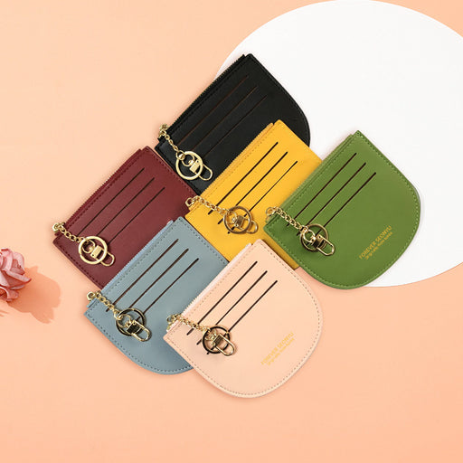 Jewelry WholesaleWholesale PU Leather Card Holder Keychain JDC-KC-XBin003 Keychains 雄彬 %variant_option1% %variant_option2% %variant_option3%  Factory Price JoyasDeChina Joyas De China