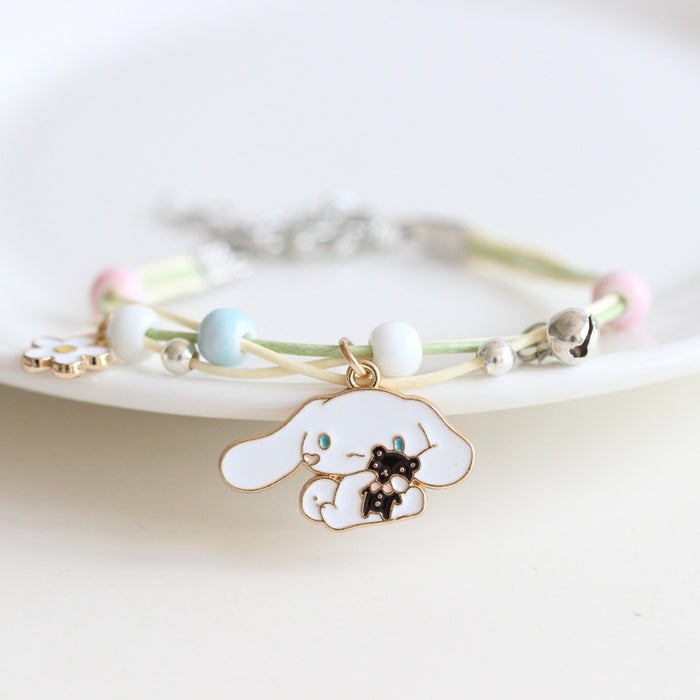 Wholesale Bracelet Alloy Ceramic Cartoon Cute Hand Strap MOQ≥2 (S) JDC-BT-YiXiang003