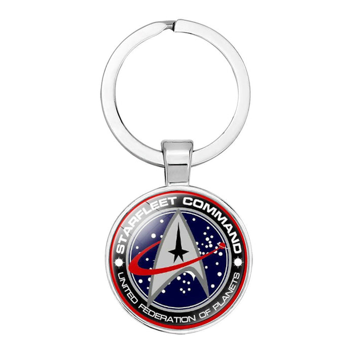 Wholesale NASA Glass Alloy Keychain JDC-KC-NH001