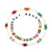 Jewelry WholesaleWholesale English letter rice Bead Bracelet MOQ≥2 JDC-BT-YiR002 Bracelet 奕冉 %variant_option1% %variant_option2% %variant_option3%  Factory Price JoyasDeChina Joyas De China