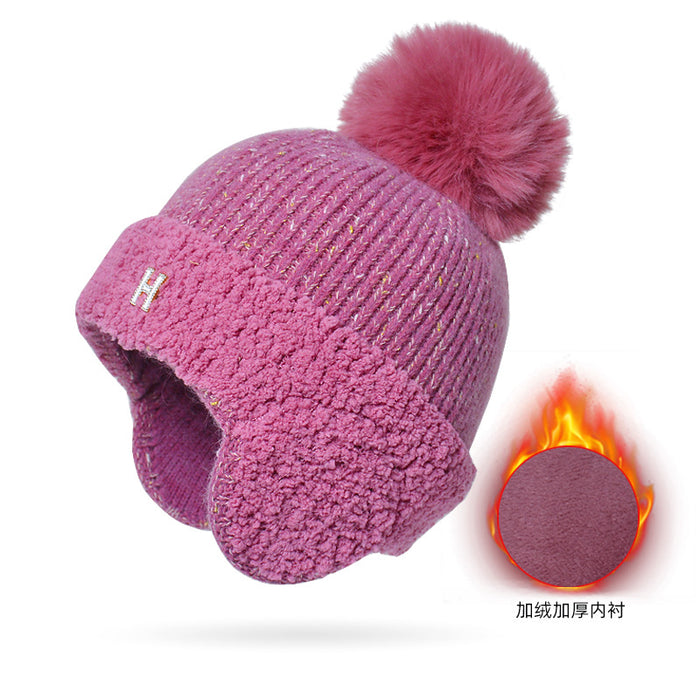 Wholesale Hat Polyester Fleece Winter Warm Ear Protector Head Cap MOQ≥2 JDC-FH-BG016