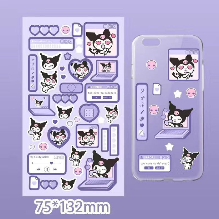 Wholesale Sticker Laser Cute Cartoon DIY Set(S) MOQ≥2 JDC-ST-RuiY002