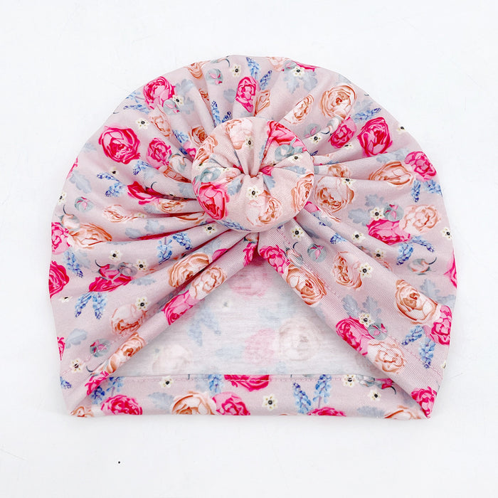 Wholesale baby printed donut indian pullover cap sweatband JDC-HD-ML028