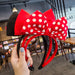 Jewelry WholesaleWholesale cute big bow non-slip hair tie headband  MOQ≥5 JDC-HD-Nimei001 Headband 艾倪美 %variant_option1% %variant_option2% %variant_option3%  Factory Price JoyasDeChina Joyas De China