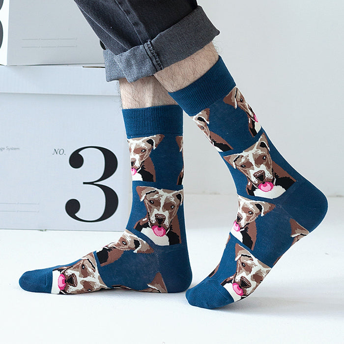 Wholesale Socks Cotton Creative Animal Socks MOQ≥5 JDC-SK-XinH017