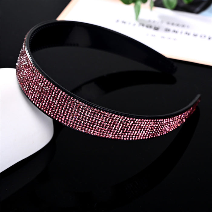 Jewelry WholesaleWholesale full drill rhinestone hair band JDC-HD-YingY005 Headband 迎源 %variant_option1% %variant_option2% %variant_option3%  Factory Price JoyasDeChina Joyas De China