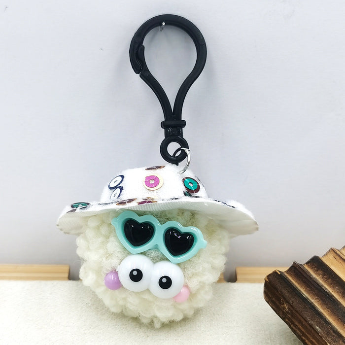 Jewelry WholesaleWholesale Cartoon Briquette Pixie Hairball Keychain MOQ≥2 JDC-KC-QiShi010 Keychains 奇释 %variant_option1% %variant_option2% %variant_option3%  Factory Price JoyasDeChina Joyas De China