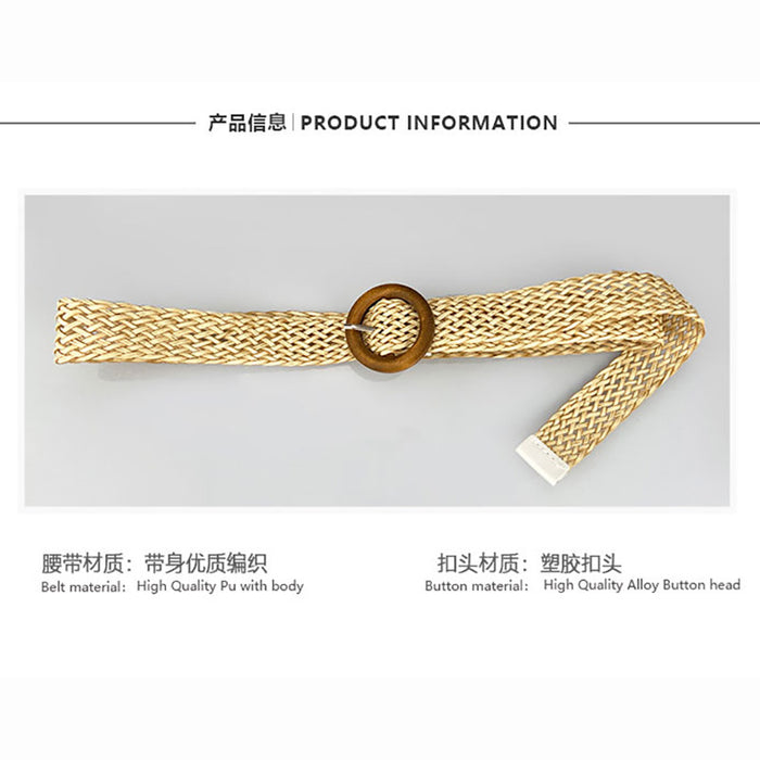 Jewelry WholesaleWholesale Braided Belt Boho Dress Decorative Girdle JDC-WB-BangM009 Womenbelt 邦迈 %variant_option1% %variant_option2% %variant_option3%  Factory Price JoyasDeChina Joyas De China