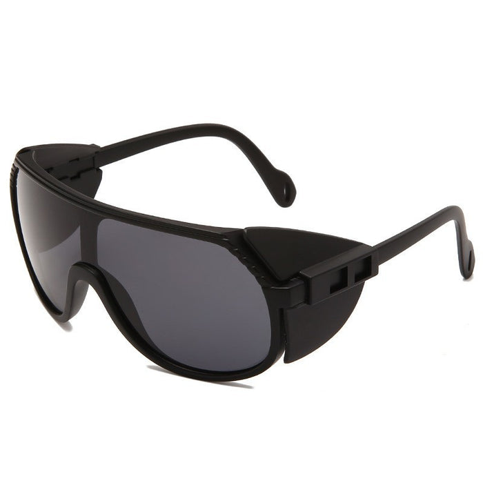 Wholesale Sunglasses PC One Piece Sports Wind Outdoor Riding Sunshade Mirrors MOQ≥2 JDC-SG-ZhuiF002