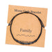 Jewelry WholesaleWholesale Morse Code Black Iron Stone Beaded Braided Bracelet JDC-BT-ZhuJ002 Bracelet 诛积 %variant_option1% %variant_option2% %variant_option3%  Factory Price JoyasDeChina Joyas De China