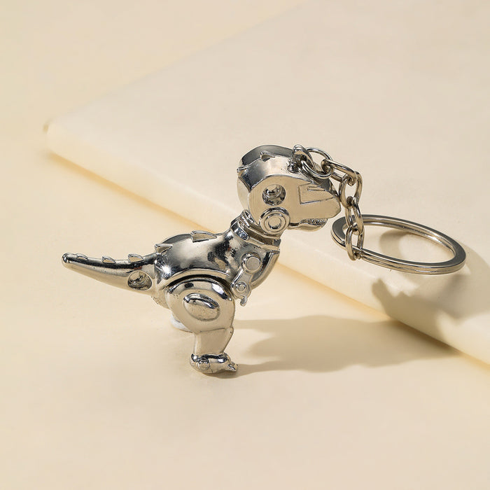 Wholesale Alloy Dinosaur Keychain MOQ≥2 JDC-KC-WenJ008