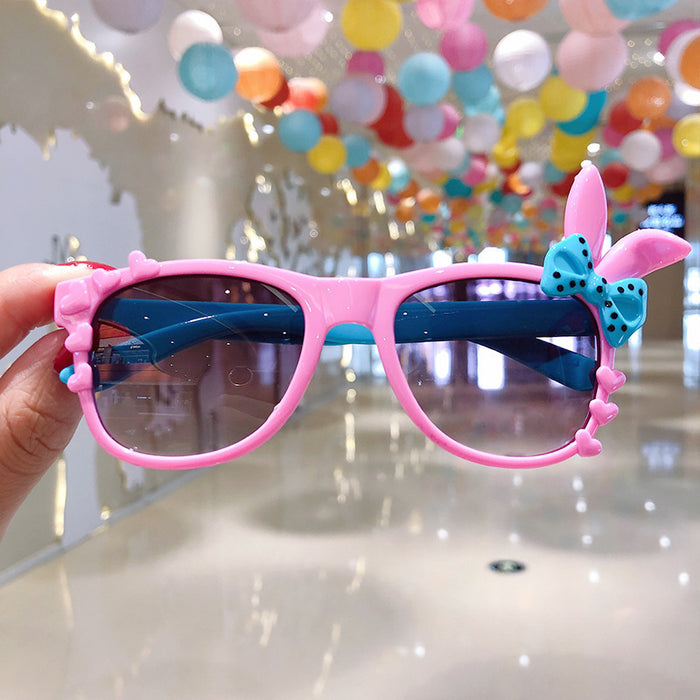 Jewelry WholesaleWholesale kids cartoon love color sunglasses JDC-SG-HengX011 Sunglasses 恒曦 %variant_option1% %variant_option2% %variant_option3%  Factory Price JoyasDeChina Joyas De China