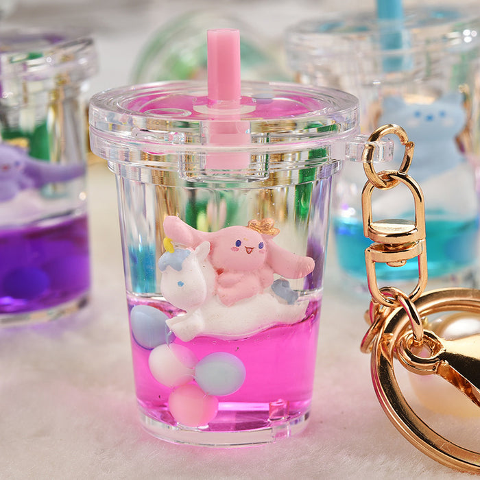 Wholesale Keychains Acrylic Unicorn Cute Cartoon (M) MOQ≥2 JDC-KC-ShangL001