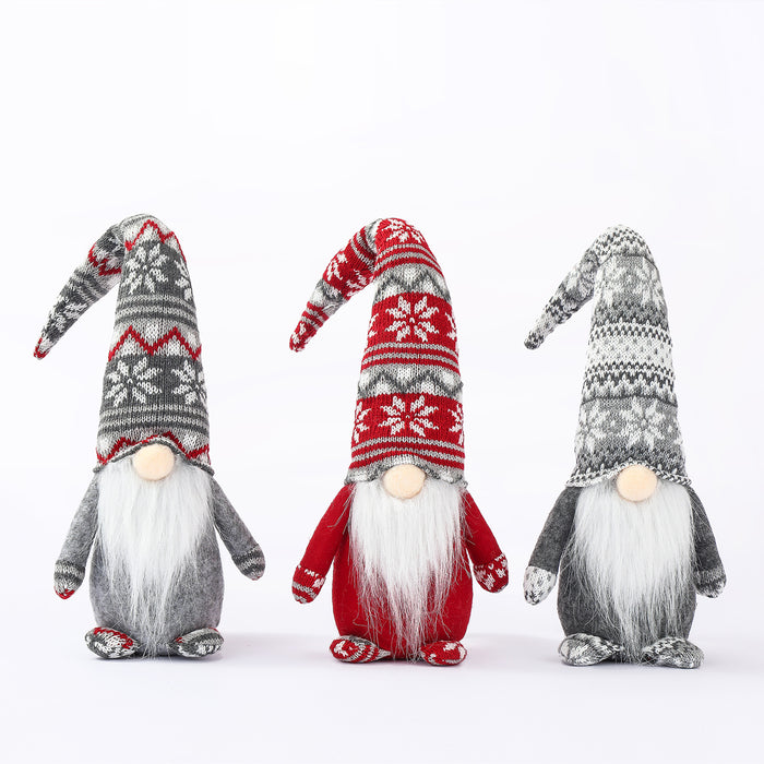 Wholesale Ornament Fabric Faceless Old Man Wool Old Man Window Ornament JDC-OS-ChiY003