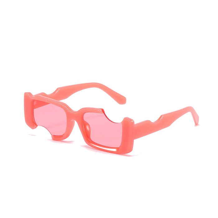 Wholesale plastic irregular small frame glasses JDC-SG-LKM016