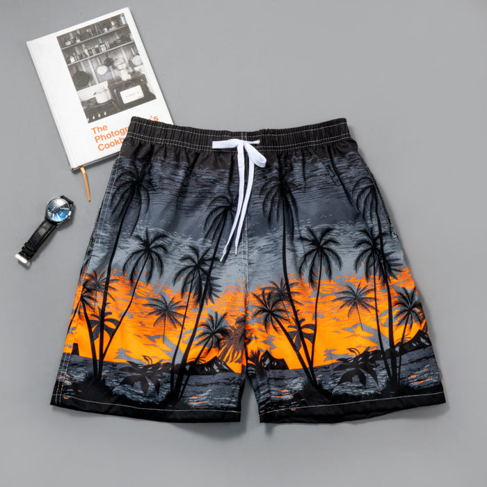 Wholesale Couple Beach Pants Men Quick Dry Casual Sports Shorts JDC-SW-Xsl003