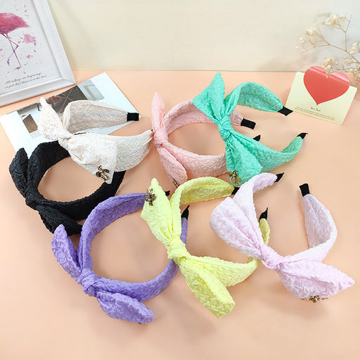 Jewelry WholesaleWholesale super fairy bow little bee headband JDC-HD-O398 Headband 潮炫 %variant_option1% %variant_option2% %variant_option3%  Factory Price JoyasDeChina Joyas De China