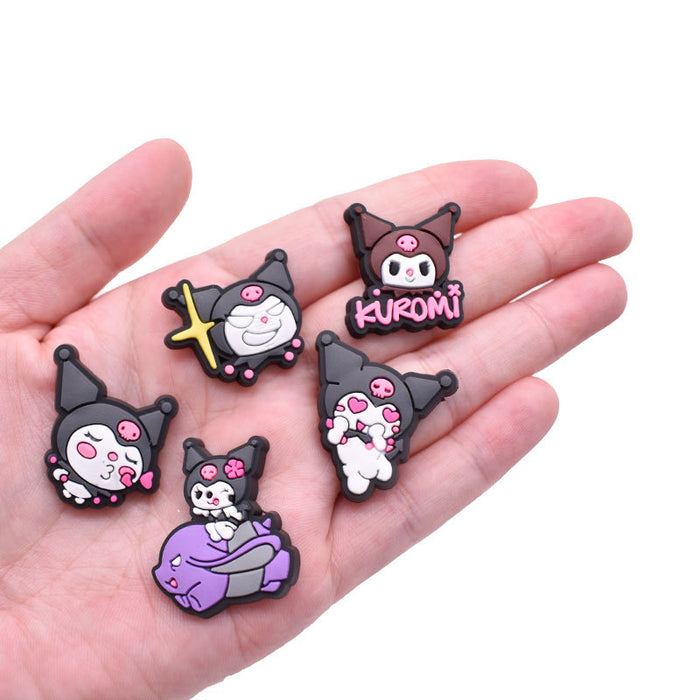 Wholesale Random 100pcs Cartoon Cute PVC DIY Accessories Croc Charms (M) JDC-CCS-RYY051