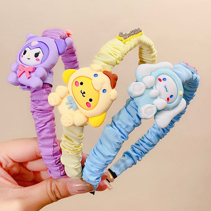 Wholesale Plastic Children's Cartoon Paradise Series Headband MOQ≥2 JDC-HD-RXi005