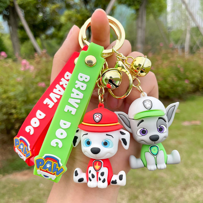 Wholesale cartoon paparazzi series doll key chain ring JDC-KC-FeiRun075