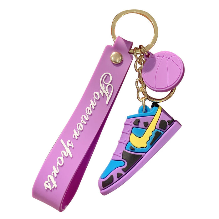 Wholesale Ornament Car Wholesale Cute Soft Rubber Key Chain MOQ≥2 (F) JDC-KC-JCai021