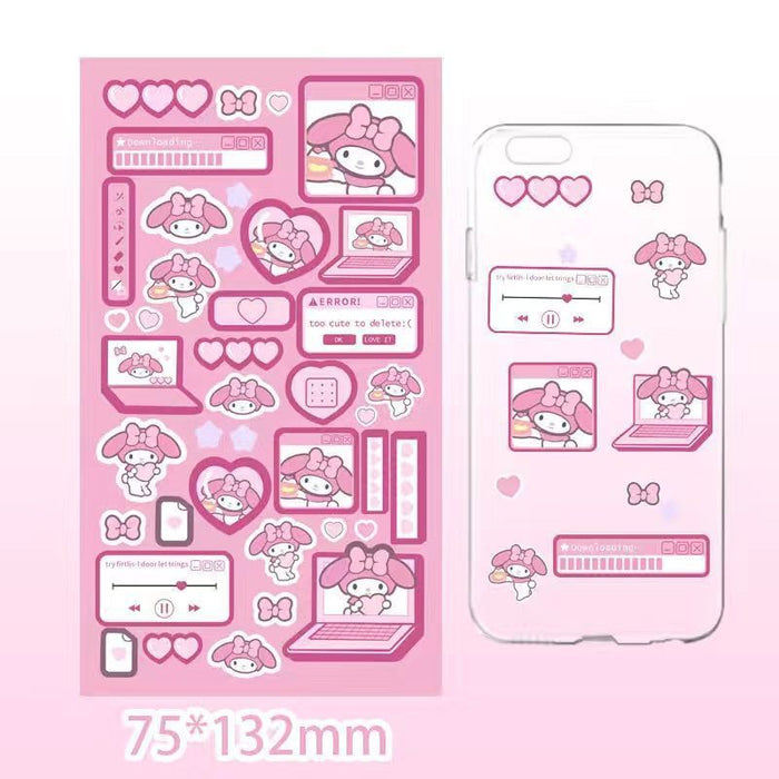 Wholesale Sticker Laser Cute Cartoon DIY Set(S) MOQ≥2 JDC-ST-RuiY002