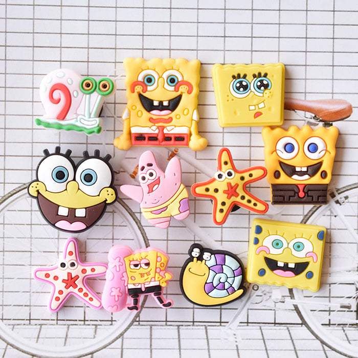 Wholesale Random 100pcs Cartoon Cute PVC DIY Accessories Croc Charms (M) JDC-CCS-XinQ011