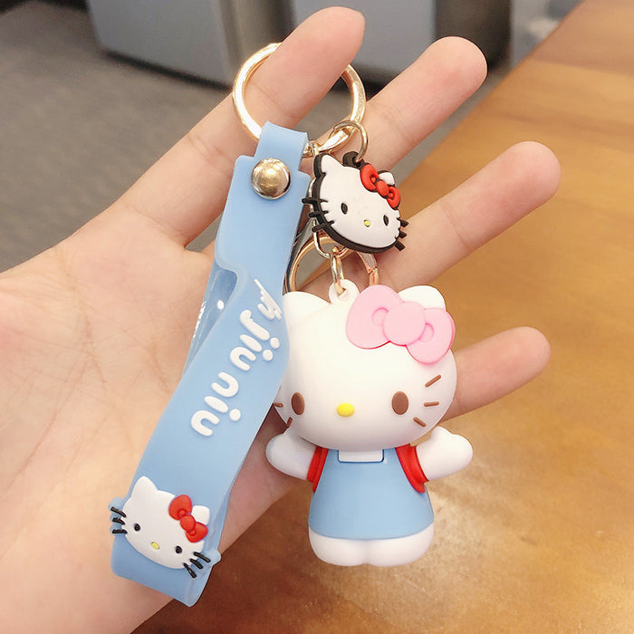 Jewelry WholesaleWholesale Pink Silicone Cartoon keychain JDC-KC-FeiRun041 Keychains 飞润 %variant_option1% %variant_option2% %variant_option3%  Factory Price JoyasDeChina Joyas De China