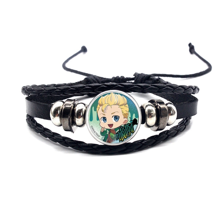 Jewelry WholesaleWholesale cowhide cartoon adjustable bracelet bracelet MOQ≥2 (M) JDC-BT-YanY007 Bracelet 炎源 %variant_option1% %variant_option2% %variant_option3%  Factory Price JoyasDeChina Joyas De China