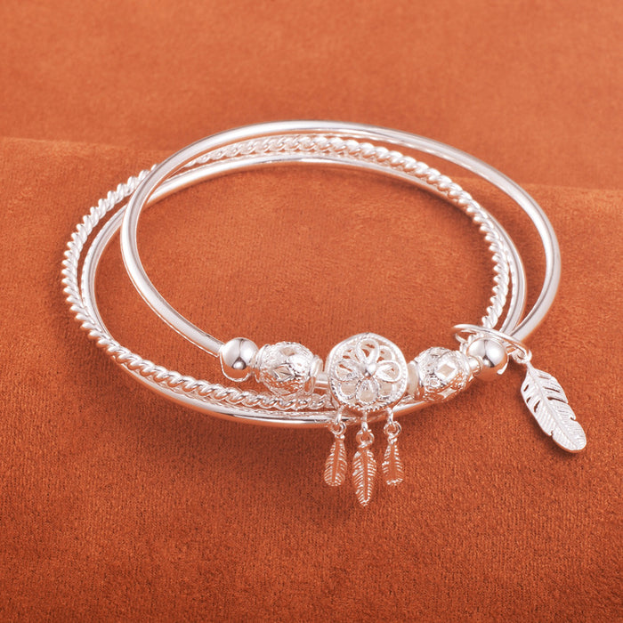 Wholesale Silver Plated Dreamcatcher Bracelet JDC-BT-JinY001