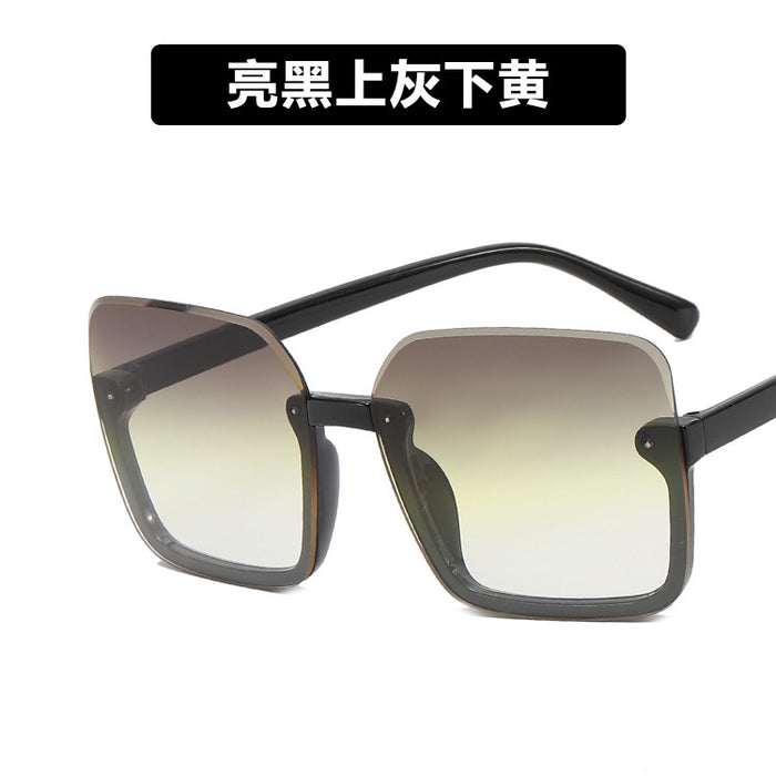 Jewelry WholesaleWholesale large frame thin anti ultraviolet Sunglasses JDC-SG-PLS043 Sunglasses 普琳丝 %variant_option1% %variant_option2% %variant_option3%  Factory Price JoyasDeChina Joyas De China