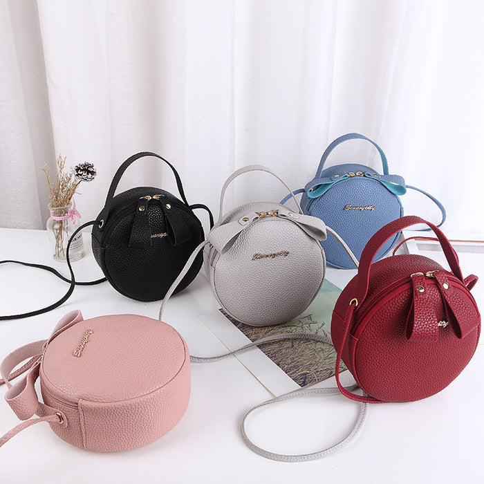 Wholesale Shoulder Bags PU Round Bag Crossbody Handheld JDC-SD-GHPQ003