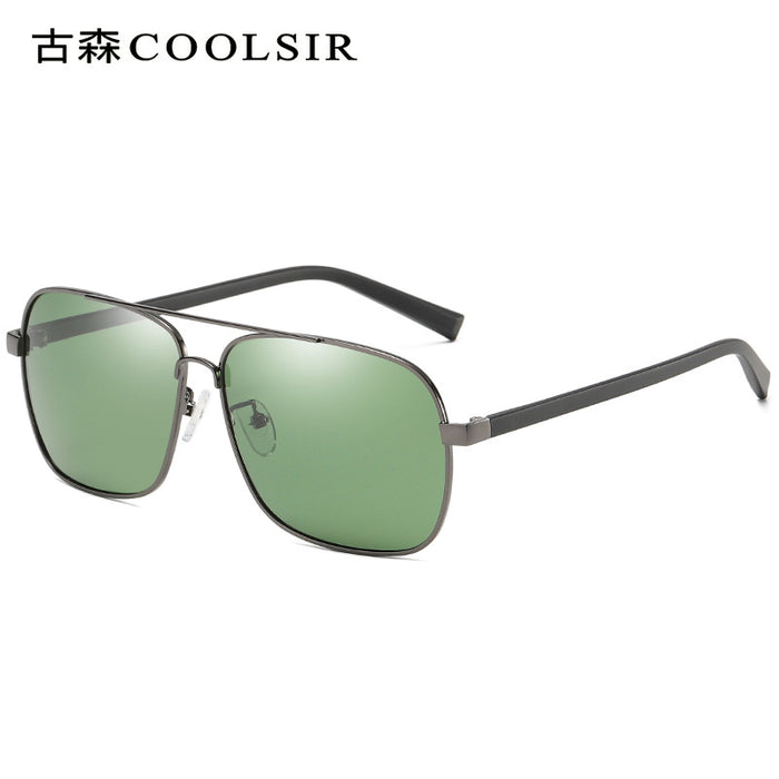 Wholesale Men's Polarized Sunglasses TR Temple Anti-GlareJDC-SG-XinD006