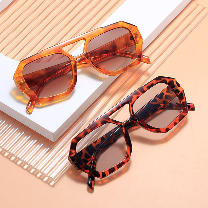 Wholesale Sunglasses PC Lenses Plastic Frames MOQ≥2 JDC-SG-WNBK012