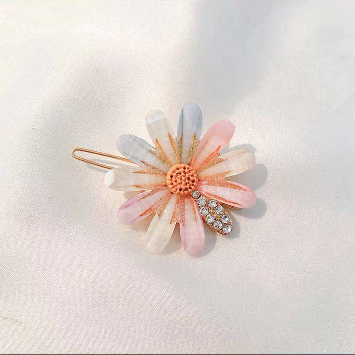 Jewelry WholesaleWholesale flower love rhinestone temperament super fairy hair clip JDC-HC-aicc001 Hair Clips 爱瞅瞅 %variant_option1% %variant_option2% %variant_option3%  Factory Price JoyasDeChina Joyas De China