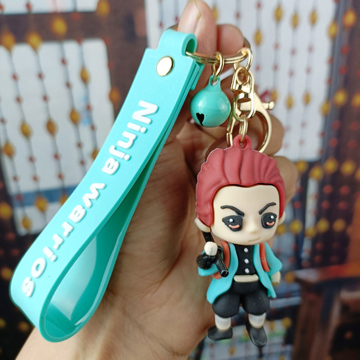 Wholesale keychain car key chain cartoon anime doll bag pendant MOQ≥2 JDC-KC-YYi002