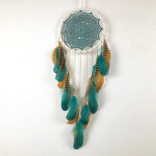 Jewelry WholesaleWholesale Feather Indian Style Dream Catcher Wind Chimes Unique Handcraft JDC-DC-FengH004 Dreamcatcher 丰泓 %variant_option1% %variant_option2% %variant_option3%  Factory Price JoyasDeChina Joyas De China