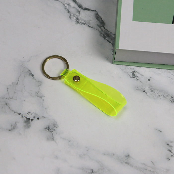 Wholesale Keychains TPU Car Simple Solid Color JDC-KC-XingR006