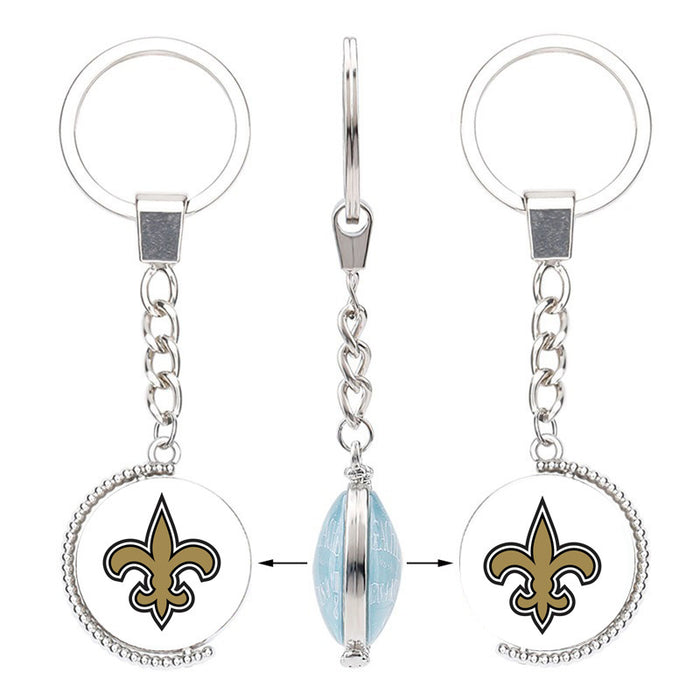 Wholesale NFL Team Football Alloy Keychain MOQ≥5 JDC-KC-MiaoY010