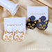 Jewelry WholesaleWholesale black cat white cat earrings exaggerated personality earrings acrylic MOQ≥2 JDC-ES-DUAI030 Earrings 渡爱 %variant_option1% %variant_option2% %variant_option3%  Factory Price JoyasDeChina Joyas De China