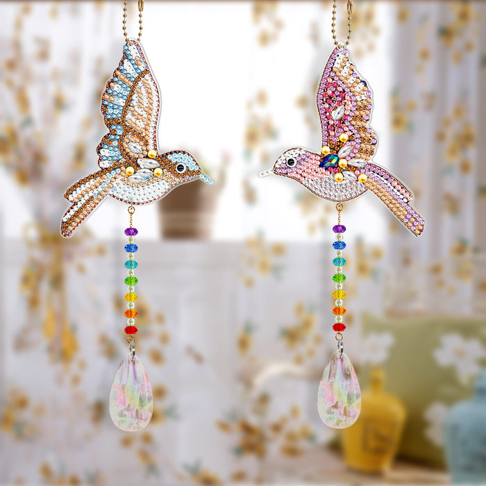 Wholesale DIY Diamond Painting Full Diamond Butterfly Pendant MOQ≥2 JDC-DC-JSen003