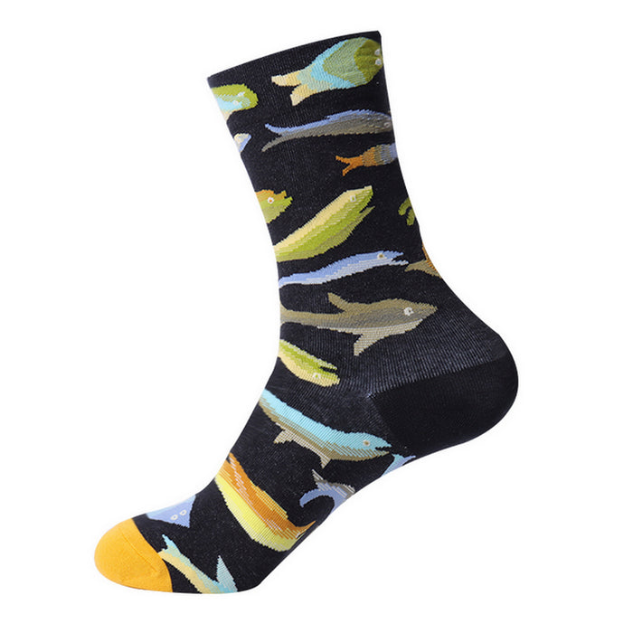 Wholesale Oil Painting Socks Light Luxury Art Socks JDC-SK-XinH012