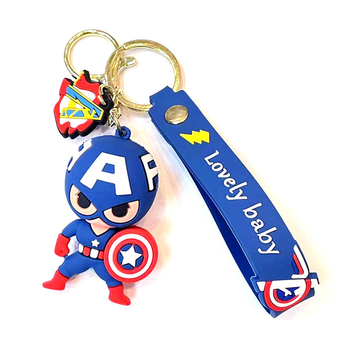 Wholesale Keychains PVC Alloy Anime Cartoon Cute (M) JDC-KC-FeiRun103