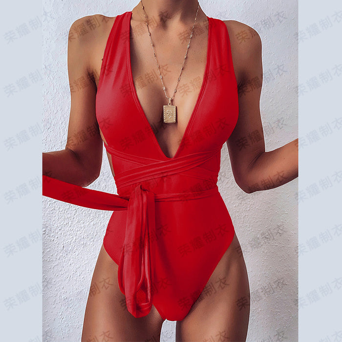 Jewelry WholesaleWholesale Polyester One Piece Bikini Swimwear JDC-SW-RongY002 Swimwear 荣耀 %variant_option1% %variant_option2% %variant_option3%  Factory Price JoyasDeChina Joyas De China