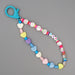 Jewelry WholesaleWholesale Boho Resin Acrylic Imitation Pearl Beaded Rainbow Smiley Keychain JDC-KC-Yuxz004 Keychains 煜星珠 %variant_option1% %variant_option2% %variant_option3%  Factory Price JoyasDeChina Joyas De China