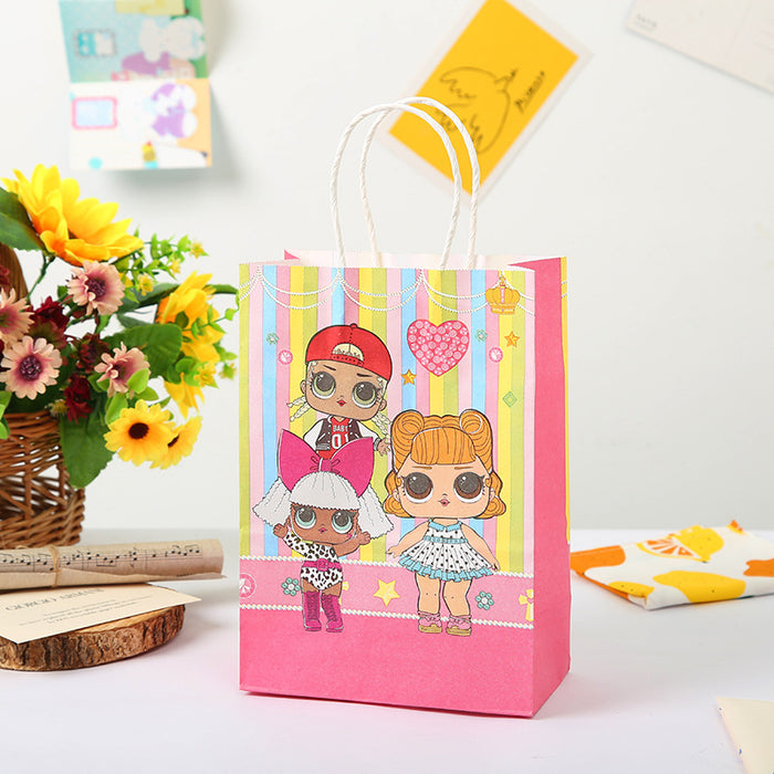 Wholesale Gift Bags Kraft Festive Party  Cartoon  JDC-GB-ganrui010