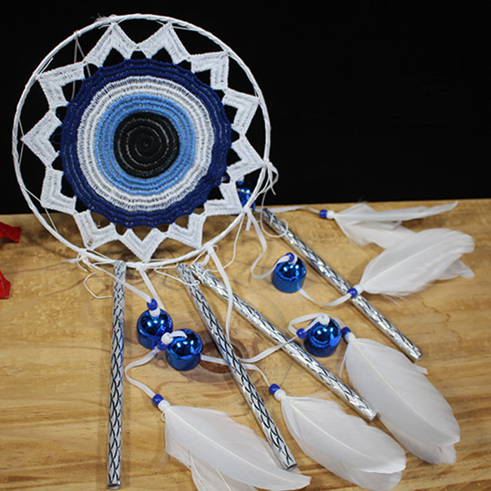 Wholesale Dreamcatcher Metal Bells Wind Chimes Ornaments MOQ≥2 JDC-DC-ChangX001